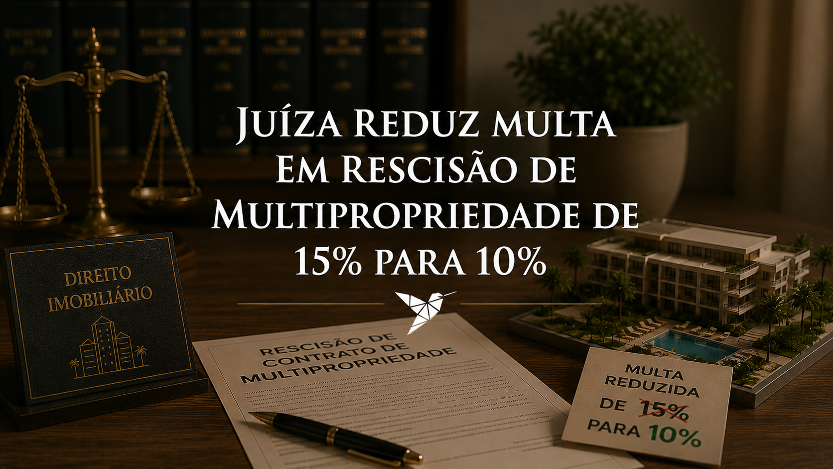 Rescisão de Multipropriedade: Justiça Reduz Multa de 15% para 10% e Freia Abusos