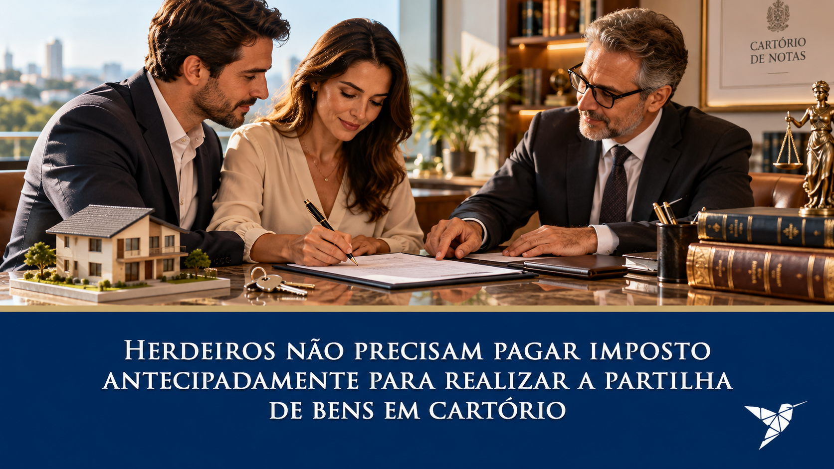Herdeiros Não Precisam Pagar Imposto Antecipadamente para Realizar a Partilha de Bens em Cartório
